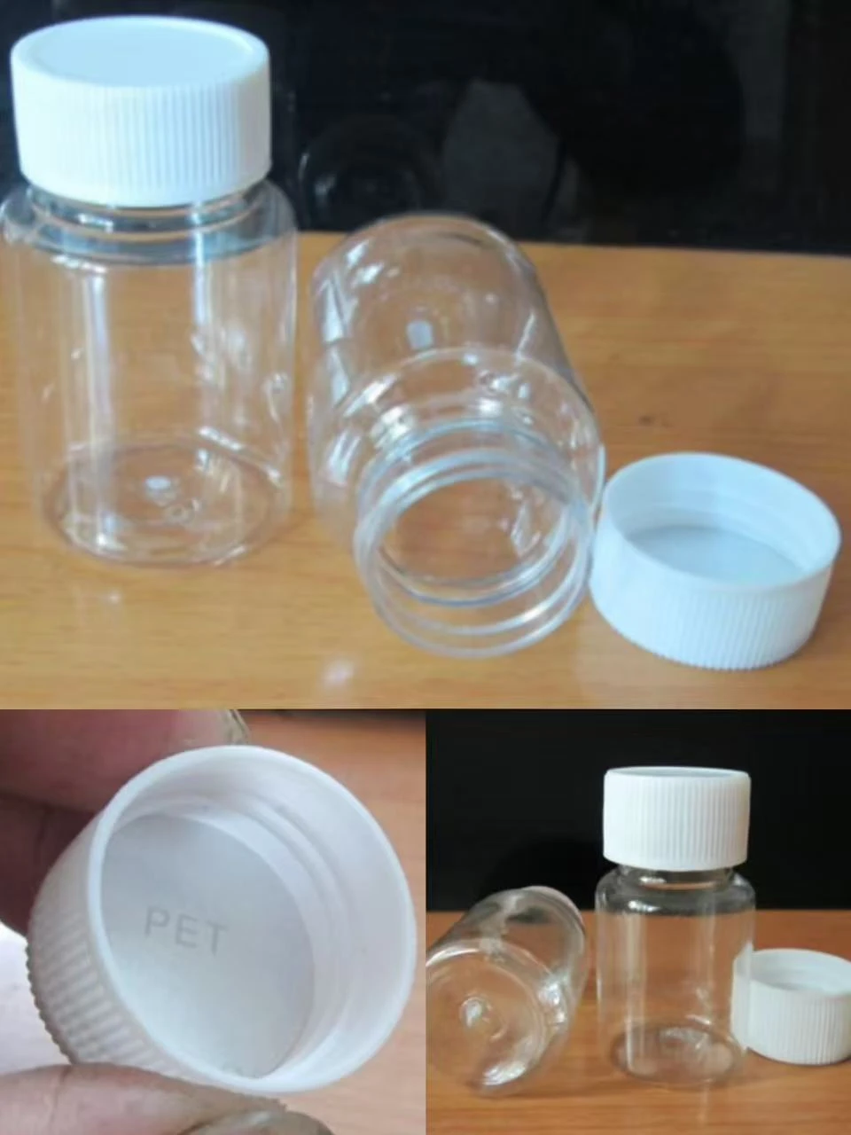 15ml PETポリエステル透明液体ボトル