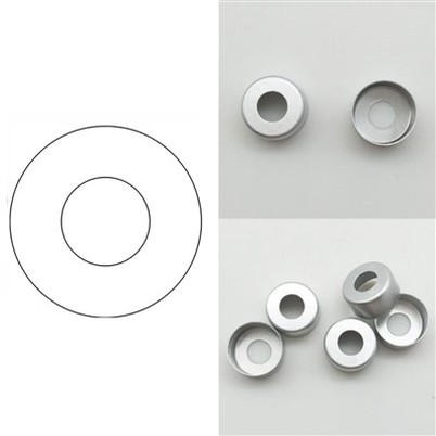 389カスタム11mmセンターホールアルミニウムシール| 3高さ| Pharma -グレードのバイアルキャップ