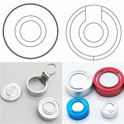 アルミニウム フリップオフ シール 26mm